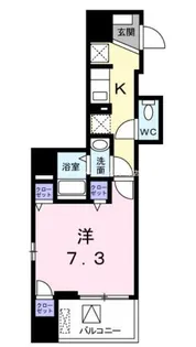ベスティエ秋葉原【7階】の間取り