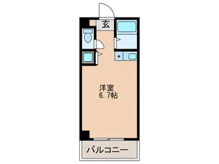 ド-ル六番町【8階】の間取り