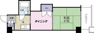 マンション南熱海【5階】の間取り