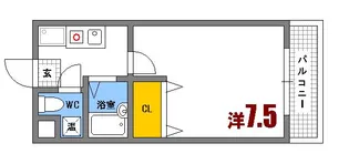 坊田ビル【3階】の間取り