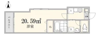 フェリーチェ荻窪C【1階】の間取り