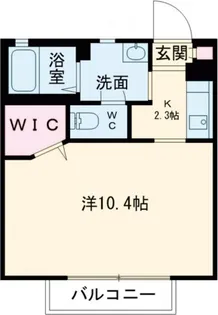 エルフローラ A【2階】の間取り