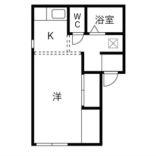 メゾン澤田C【2階】の間取り