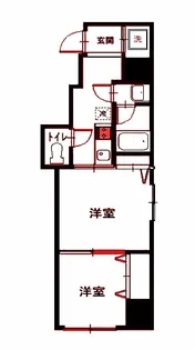 ラフィーヌ末広町【3階】の間取り