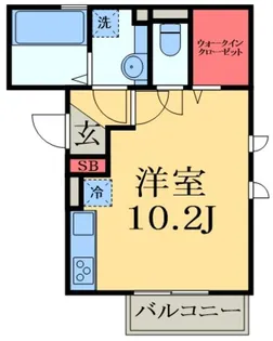 リセス【3階】の間取り