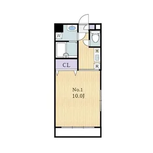 エスポワール奥戸【2階】の間取り