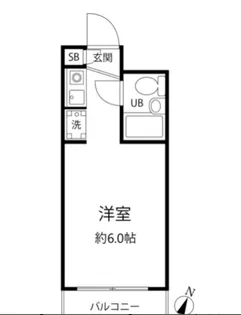 エムズフォレスト【1階】の間取り