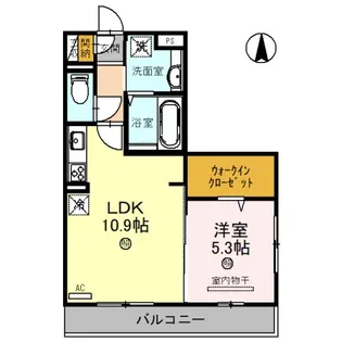 Bonheur(ボヌール)【2階】の間取り