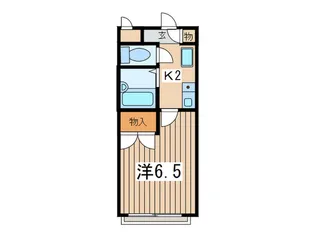 テラ・コ-ポラス【1階】の間取り