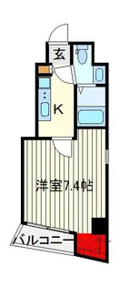 Viale日暮里~ビアーレ日暮里~【6階】の間取り