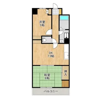 ペガソス熊谷(熊谷市宮本町)【4階】の間取り
