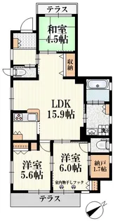 サンフラワー【1階】の間取り