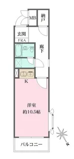 藤和池袋ホームズ【3階】の間取り