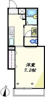サンセール七福【1階】の間取り