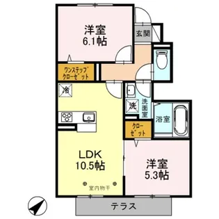 セルフィーユ【1階】の間取り