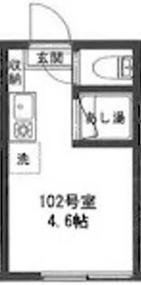 アーバンプレイス学芸大学【1階】の間取り