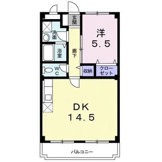 ハミングバートII【3階】の間取り