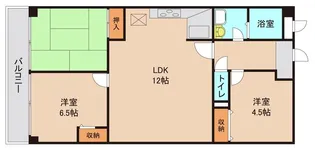 サンラフォーレ篠崎【5階】の間取り
