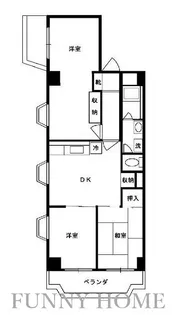 ベルヴェデール・ヒロ【3階】の間取り