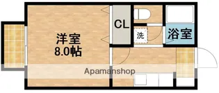 メイプルTSS【1階】の間取り