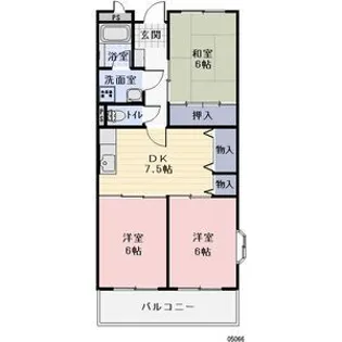エスペランサ【3階】の間取り