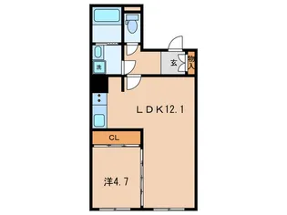ザ・レジデンス駒込【4階】の間取り