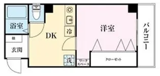 JLBグランエクリュ住吉II【4階】の間取り