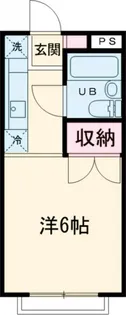 パークサイドグローリー【1階】の間取り