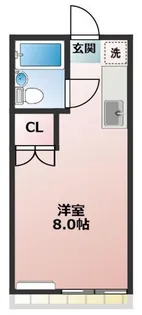 フォーラム上高田【1階】の間取り