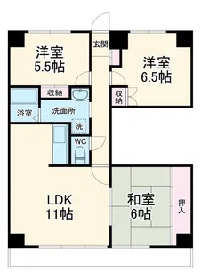 シャルマン2【3階】の間取り