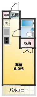 西大久保イレブン【2階】の間取り