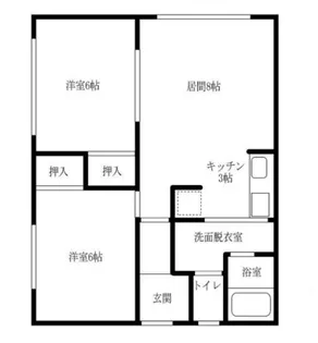 さうすあべにゅう【2階】の間取り