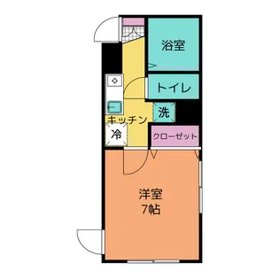 シャルムドミール成増【1階】の間取り