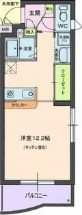 リリアーレ【3階】の間取り