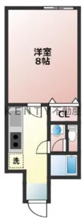 ウイング古屋II【2階】の間取り