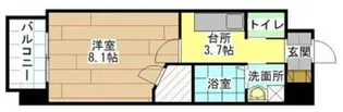 ギャラン御供所町【3階】の間取り