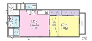 メゾン・ルミエール【2階】の間取り