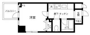 プライムアーバン飯田橋【13階】の間取り