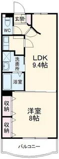 グレース金山【8階】の間取り
