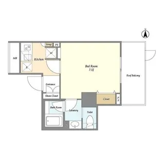 BPRレジデンス町田【9階】の間取り