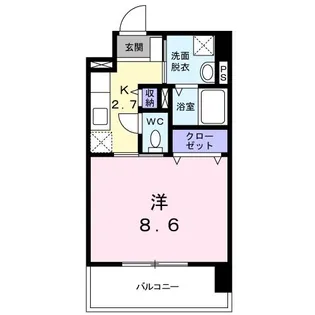 グラーツィア畠中【2階】の間取り