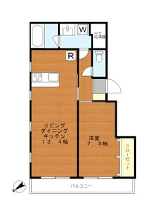 ファミールコート【1階】の間取り