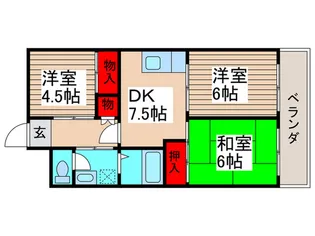 アミカル高橋【10階】の間取り