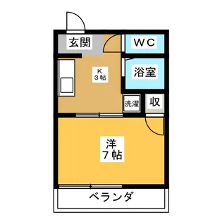 CARMEL【2階】の間取り