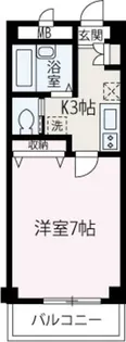 サンローゼ【2階】の間取り