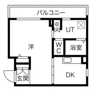 ラ・ファヴォール【5階】の間取り