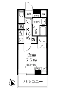 LOC’S/ロックス北山田【2階】の間取り