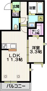 メゾン ステラ【3階】の間取り