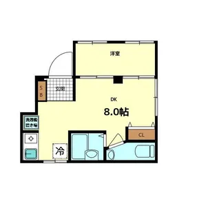 メゾン椎名町【5階】の間取り