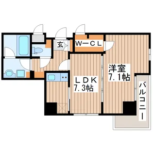 BRANDZ TOMIZAWA【2階】の間取り